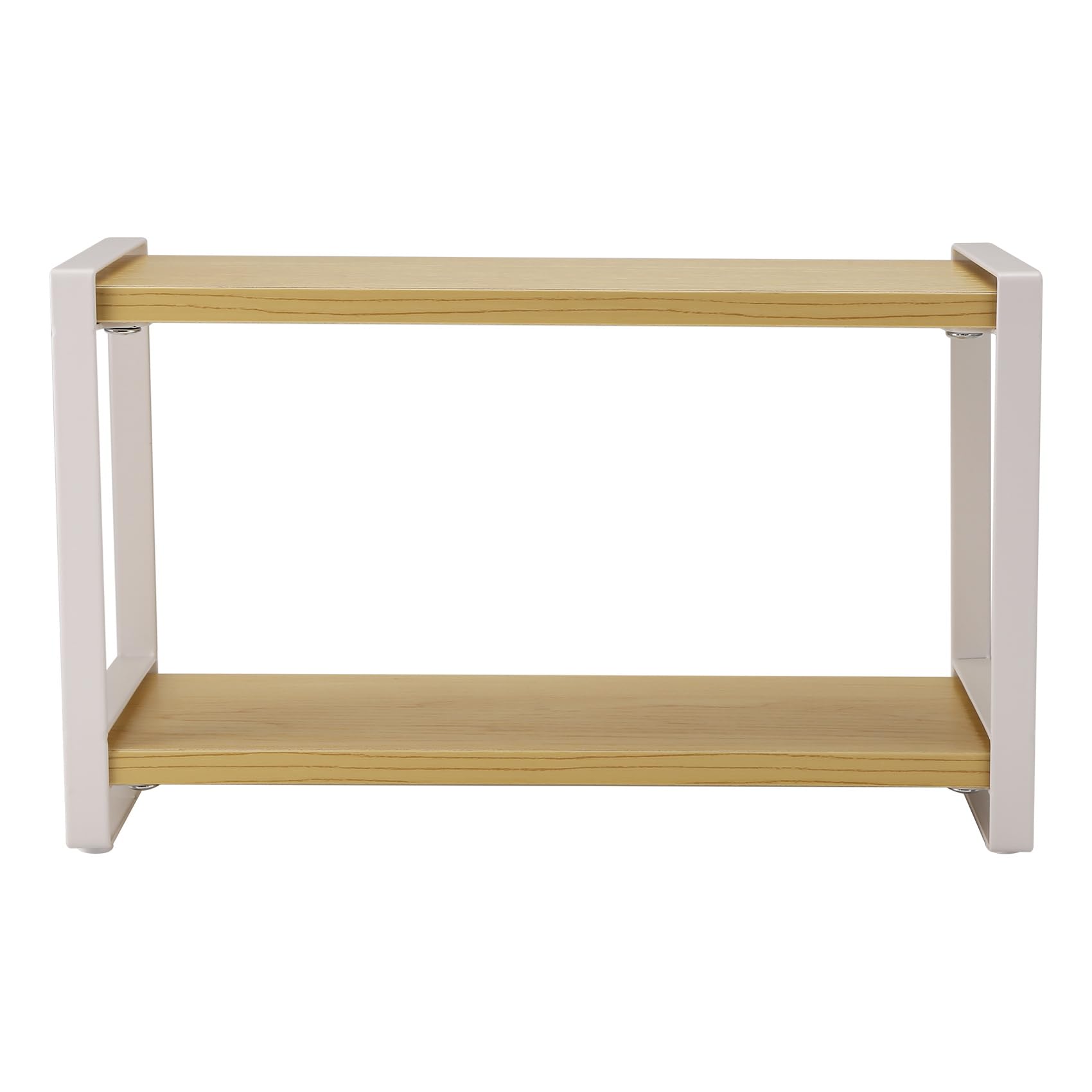 CTRLZS Double Layer Storage Rack Kitchen Spices Plank Shelf Home Sundries Organization Rack Table Cutlery Metal Holders