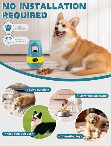 Remedare Bully Stick Halter für Hunde Leckerlihalter Futterspender Spielzeug für 4.5-25 kg Hunde Verhindern Ersticken Sicherheitsvorrichtung, Grün