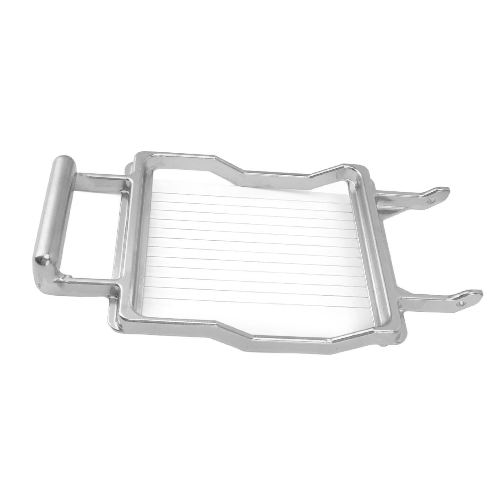 Edelstahl-Käseschneider, Brot, Käse, tragbares Küchenwerkzeug zum Schneiden von Blockkäse, Obst, Gemüse, Fleisch, mit Griff aus Aluminiumlegierung, langlebig (10mm)