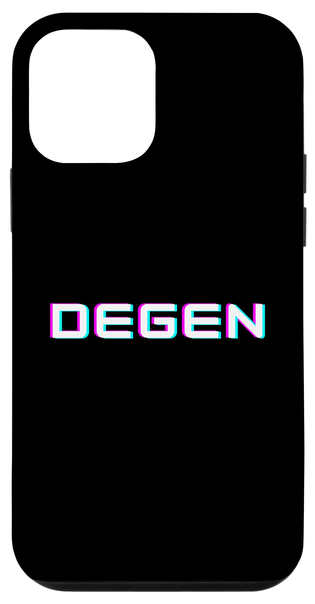 Amazon.com: iPhone 12 mini Degen - Crypto Blurred Lettering Case : Cell  Phones & Accessories