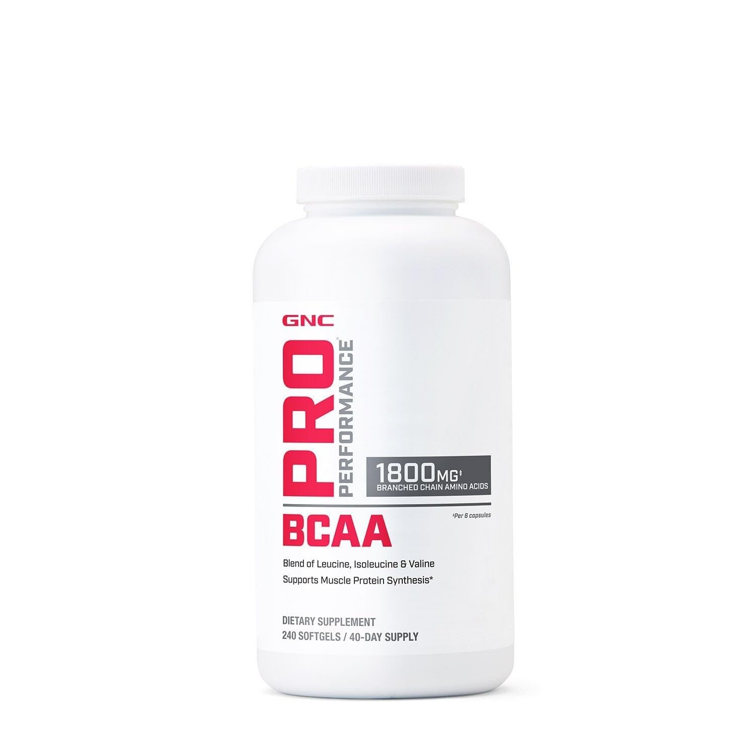 GNC Pro Performance BCAA Softgels