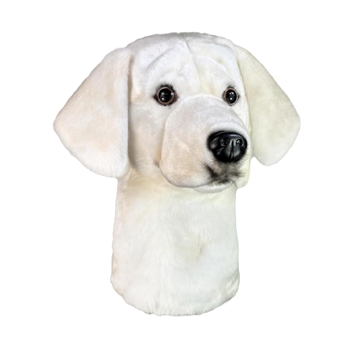 Dog Golf Club Head Covers - Funny Animal Headcovers for Clubs with Plush Protection for Drivers & Woods | Golf Gifts for Men Women Dog Lovers (Off-White Labrador) — image 1