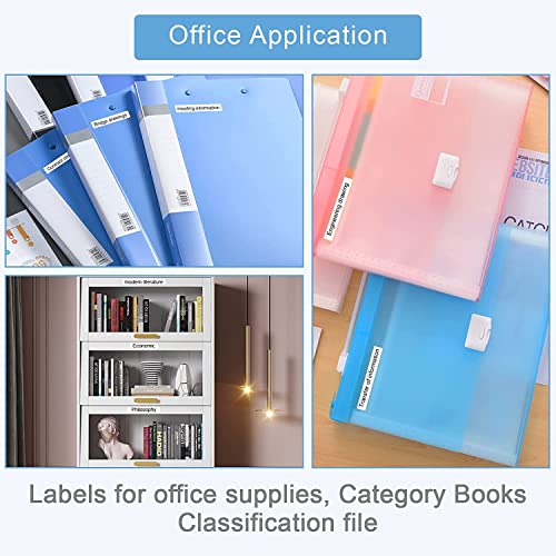 Absonic 6-Pack Tz-221 9Mm 0.35 Laminated White Tz Tape Label Tape Compatible For Brother Tze Tape Tze-221 Labeling Tape For Brother P Touch Label Maker Ptd220 Ptd210 Pt-H111 Pt-D400 Pt-D600 Pt-H110 #TOP5