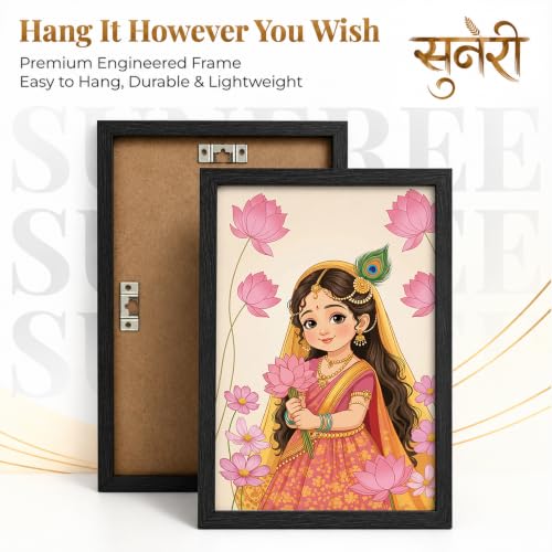 Image of Suneree Traditional Indian Wall Art - Set of 2 (ART 19, 10x13 INCHES)