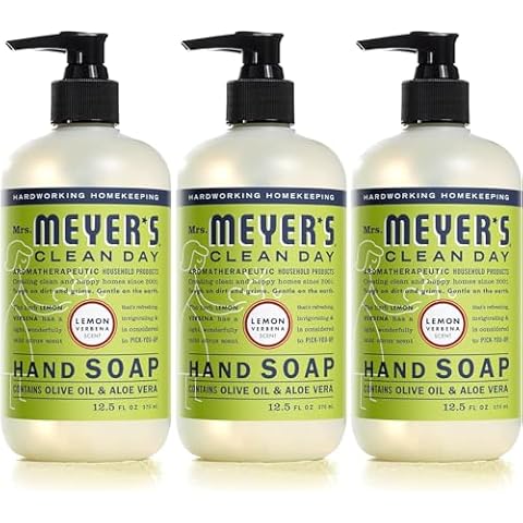 Mrs. Meyer's Lemon Verbena Hand Soap - Pack of 3 Cover