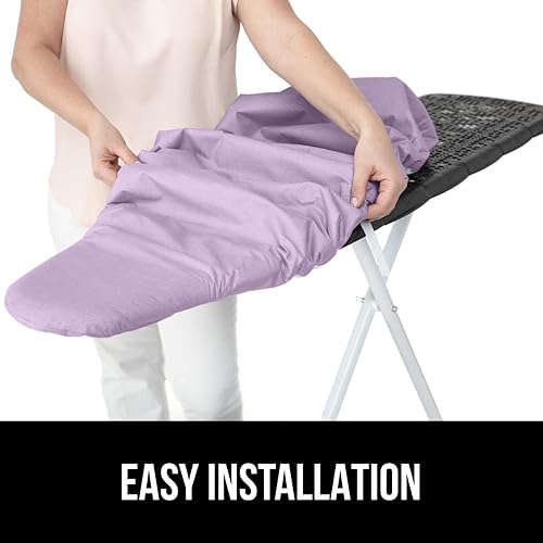 Miniatura 8 de Gorilla Grip - Funda reflectante de silicona para tabla de planchar (15 x 54, se adapta a tablas grandes y estándar, almohadillas resistentes a las