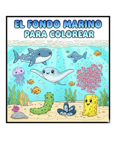  El fondo marino para colorear