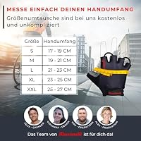 MACCIAVELLI Fahrradhandschuhe Herren Damen - Halbfinger MTB Fahrrad Handschuhe - Sommer Radsporthandschuhe für Mountainbike, Rennrad & Downhill – Ansicht 6
