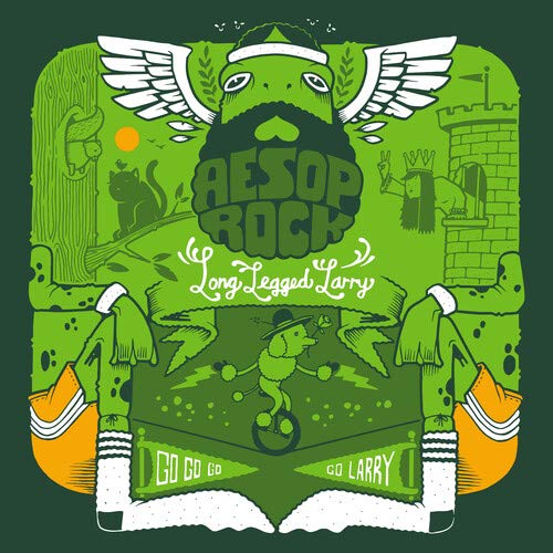 Album Art for Long Legged Larry (Green 7") by Aesop Rock