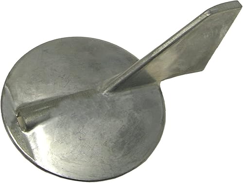 Ánodo Skeg de aluminio para fueraborda Yamaha 150-200 Hp Sustituye a Yamaha 6J9-45371-01A, Martyr CM6J94537101A, Tecnoseal 01133AL, Camp 6J9-45371