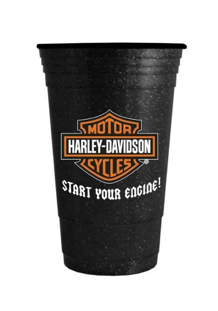 Gobelet à paillettes Harley-Davidson pour vos soirées et barbecues de bikers