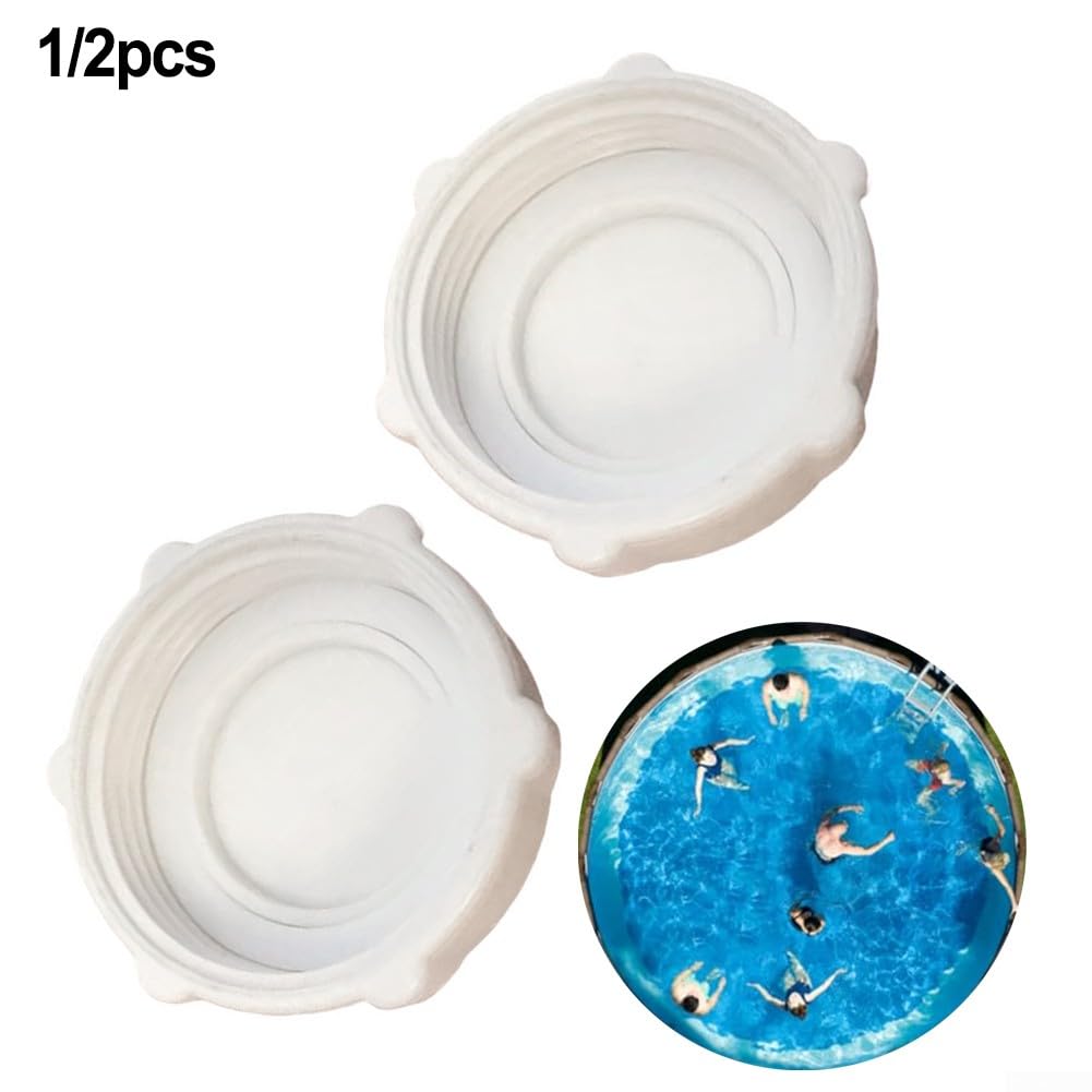 filtro per lo scarico del lavello, Tappo bianco for valvola di scarico della piscina(1pc)