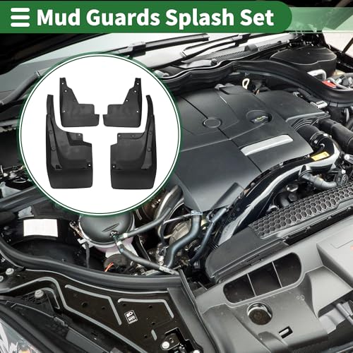 Image of Mud Flaps Splash Guards Mud Guards for Lexus LX570 2016-2022 W /Mount Accessories