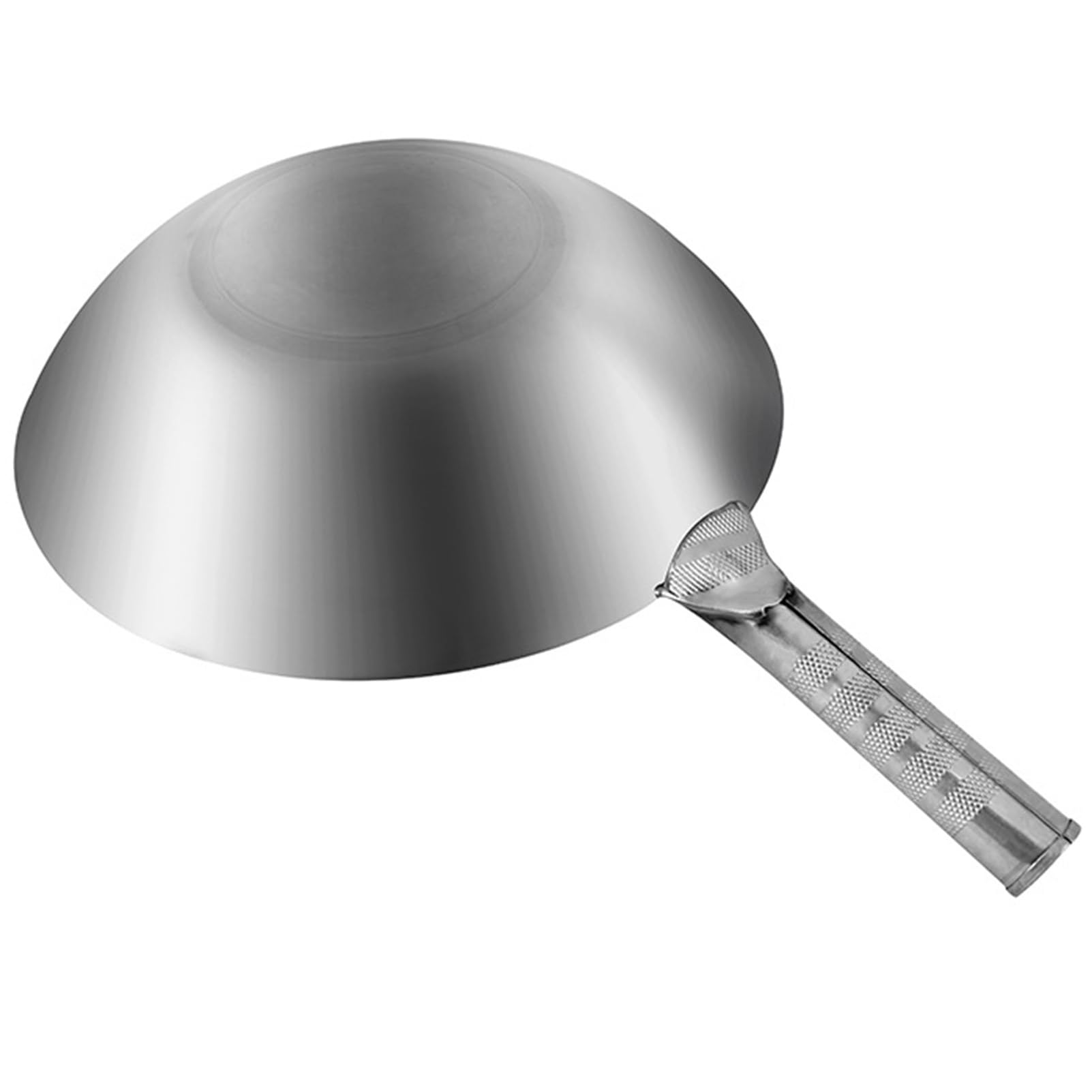 Wok Poêle 30 cm, sautés avec couvercle, wok en acier au carbone et wok antiadhésif, sans produits chimiques, wok chinois pour induction, électrique, gaz, tous feux