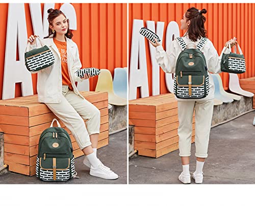 NUTOT kit mochila escolar infantil menina mochila feminina grande impermeável lancheira termica femi