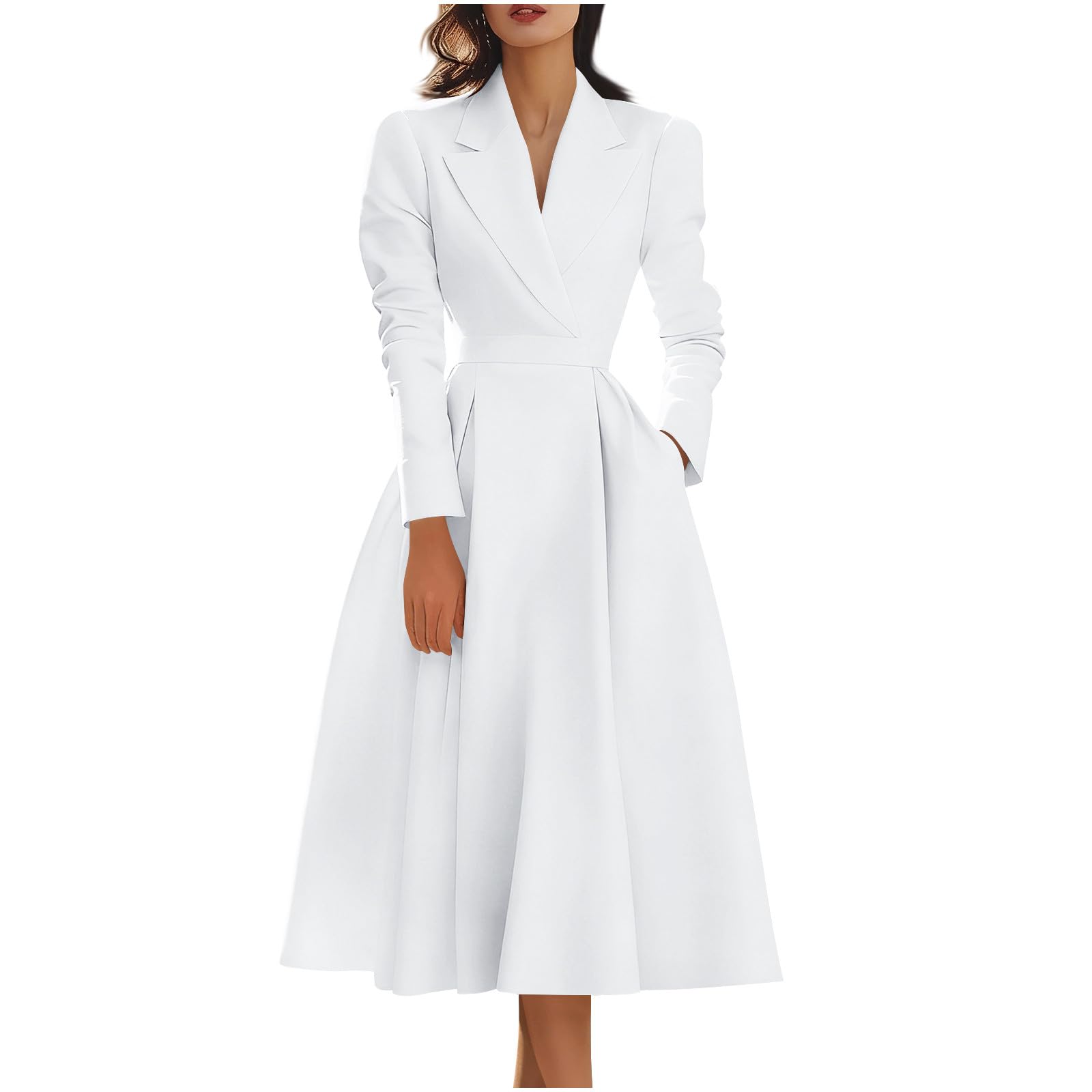 Robe de travail et soirée chic : l'atout charme plissé fluide