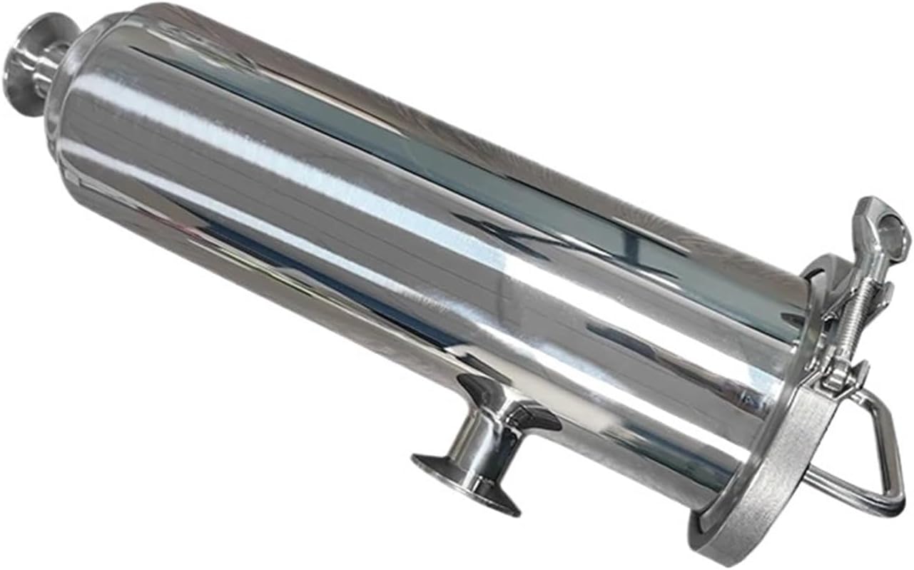 1pcs 1.5" Tri Clamp Right-Angle Type Filter, with Wedge Filter Side Entry Wort Strainer(200mesh,1-1/2")