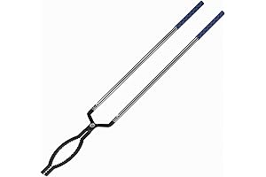41" Outdoor Fireplace Tongs Log Grabber