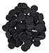 Playfully Ever After 1 Inch Black 100pc Felt Circle Stickers