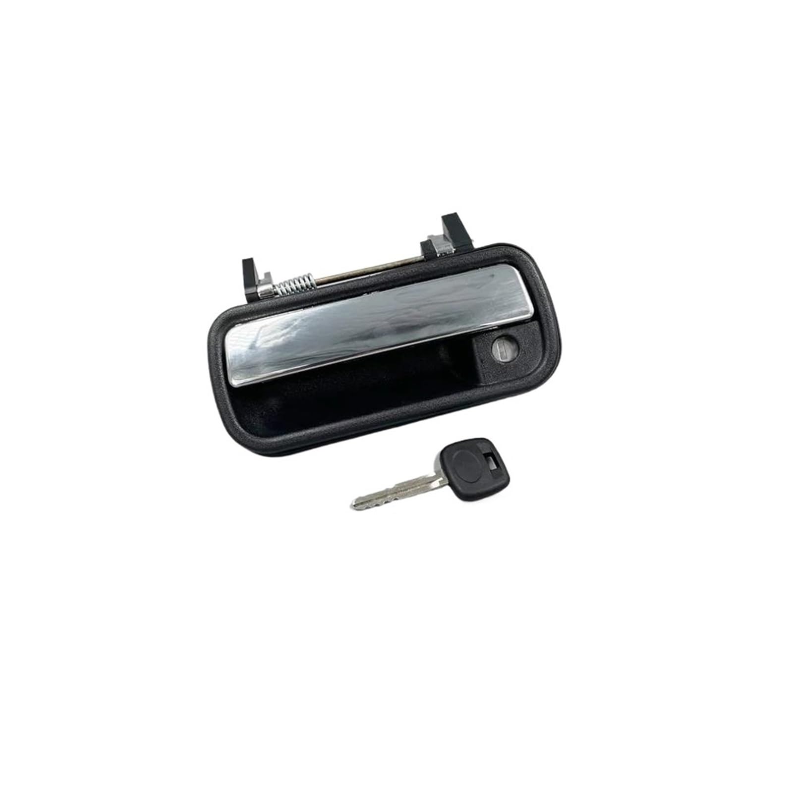 WLNWERDPKK Outside Door Handle 1PCS for Hilux for Pickup Rn85 1988-1998 Front Door Outer Handle with Lock and Key Cylinder Exterior Door Handle