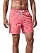 Produktbild MaaMgic Badehose Herren Schnelltrocknende Badeshorts Jungen Strand Strandurlaub Surf Freizeit Laufen Sport mit Netzfutter Taschen einstellbare Kordelzug MEHRWEG-XL-Anker Pink