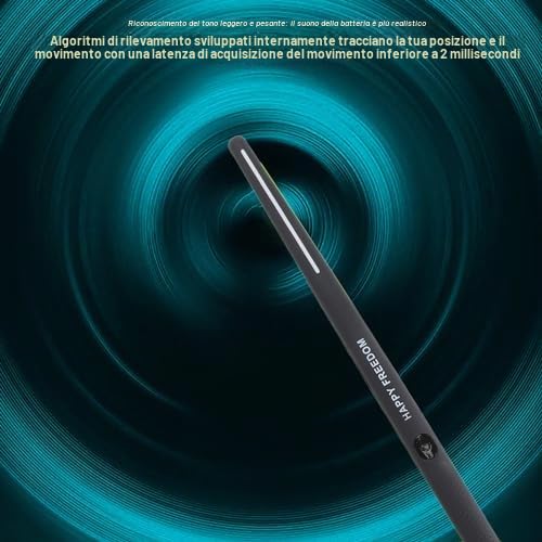 Set di Batteria Elettrica, Batteria Portatile con Bacchette, Pedali, Riconoscimento del Movimento in realtà Virtuale Set di Batteria Elettronica Bluetooth per Adulti, per