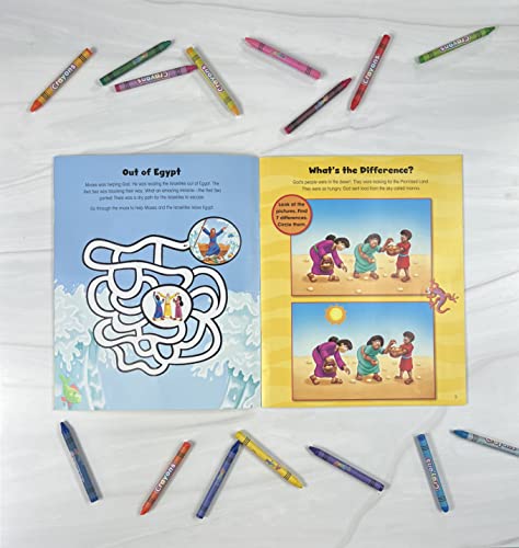 Image of The Beginner's Bible Amazing Miracles of the Bible Sticker and Activity Book