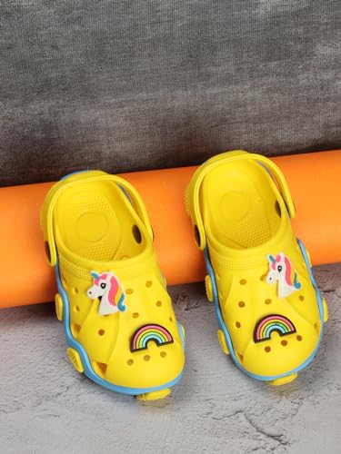 Image of TRASE Kids Clogs for Toddlers Boys and Girls, 1 to 5 Years, Comfortable, Breathable and Lightweight | Suitable for Indoors and Outdoors | Ideal for All-Day Wear
