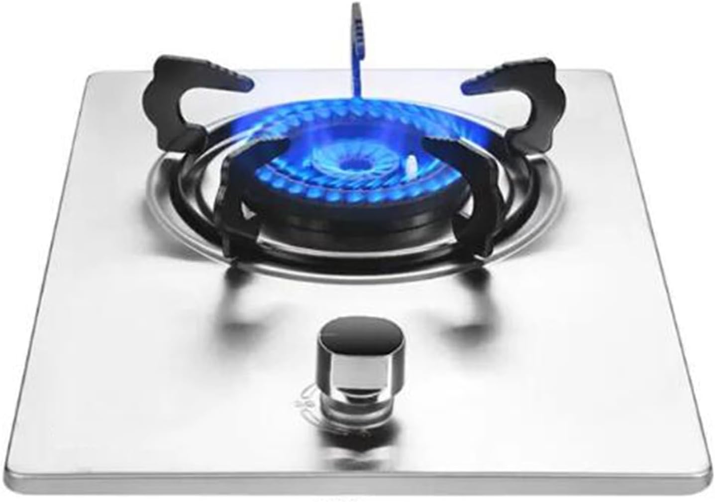 Estufa de Gas 1 Quemador Acero Inoxidable con Protección de Apagado