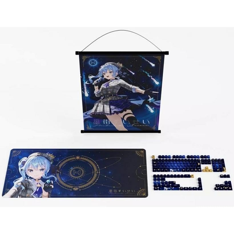 星街すいせい　コラボ キーキャップ＆マウスパッドセット HYTE 初回限定版 Amazon.co.jp: HYTE「星街すいせい」コラボ キーキャップ