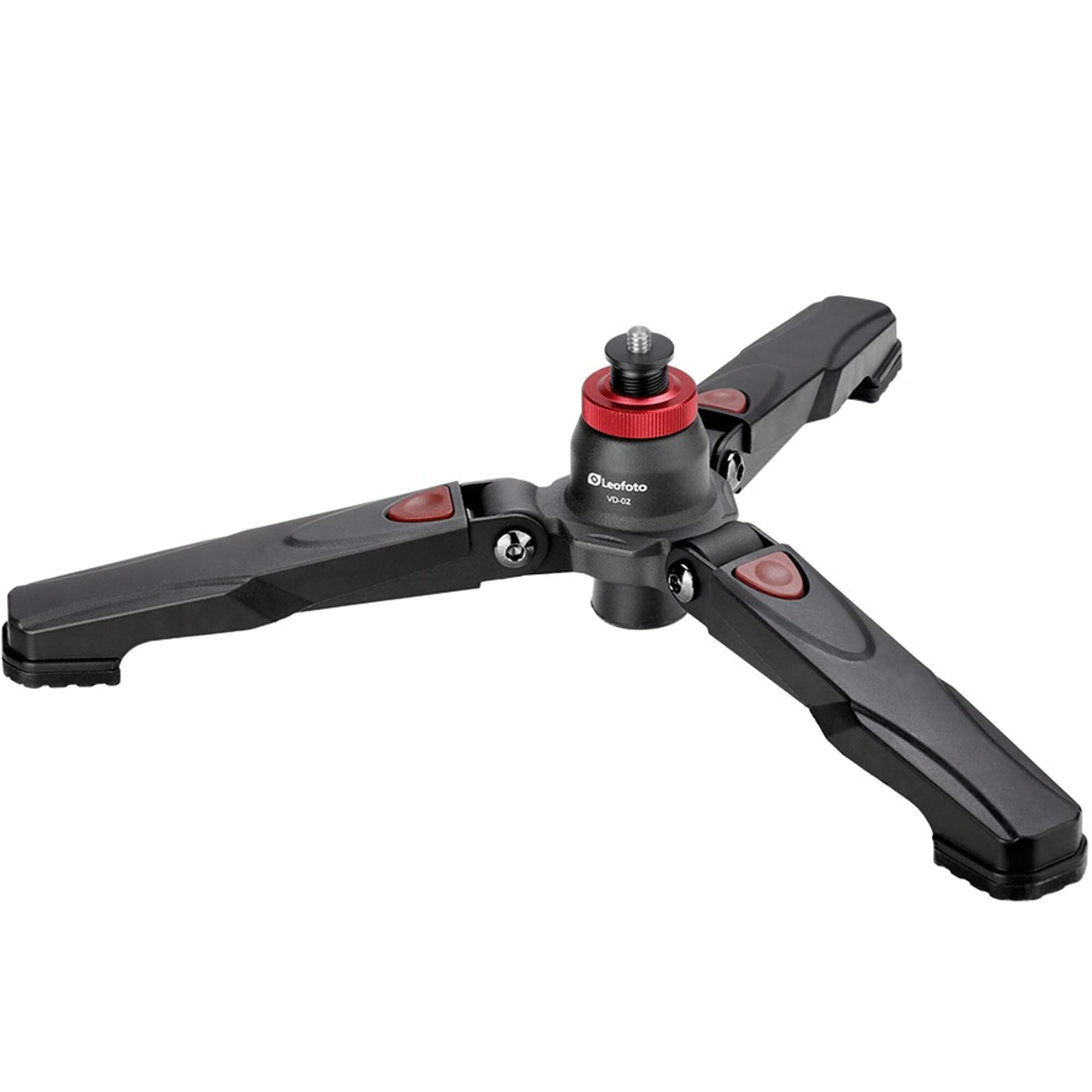 Leofoto VD-02 Monopod Base Support System, Ground Tripod, 3/8 Mounting Screw