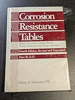 Corrosion Resistance Tables: Metals, Nonmetals, Coatings, Mortars, Plastics, Elastomers and Lining, and Fabrics/Part A, B, C (Corrosion Resistance Tables) THREE VOLUME SET. Fourth Edition 0824796489 Book Cover