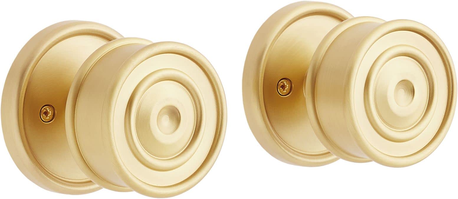 479301 Kennice Solid Brass Dummy Door Knob Set