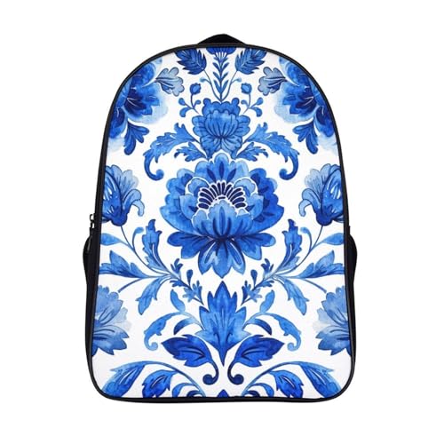 Sac à dos à fleurs pour filles et garçons école primaire 40x28x16cm