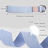 tchrules Leg Stretcher, Stretching Leg Strap - Great for Ballet Cheer Dance Gymnastics or Any Sport Leg Stretcher Trainer Premium Stretching Equipment-Improve Your Flexibility (Light Blue)