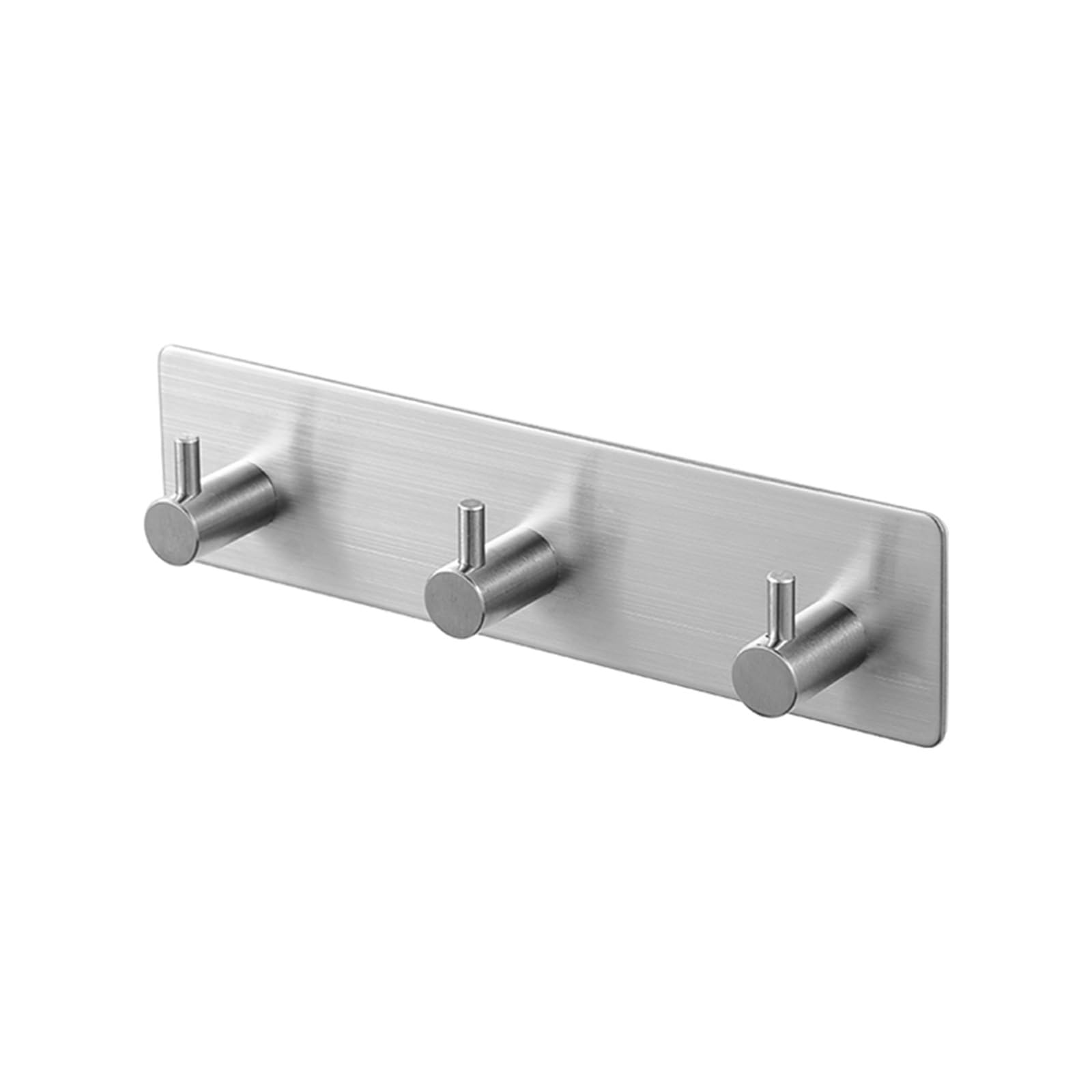 Dhetye 3 Hook Coat Rack Wall Hooks Coat Rack,Wall Hooks,3M Self Adhesive Door Back(3 Hook)