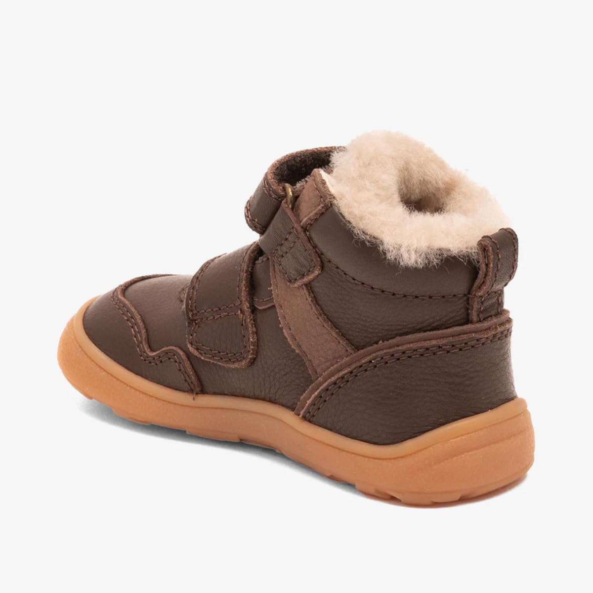 Lammfell-Laufschuhe Becky Braun von bis-kids