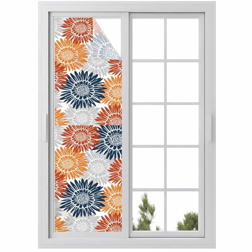 Película para ventana privacidad con diseño opaco 17.7x78.7 pulgadas