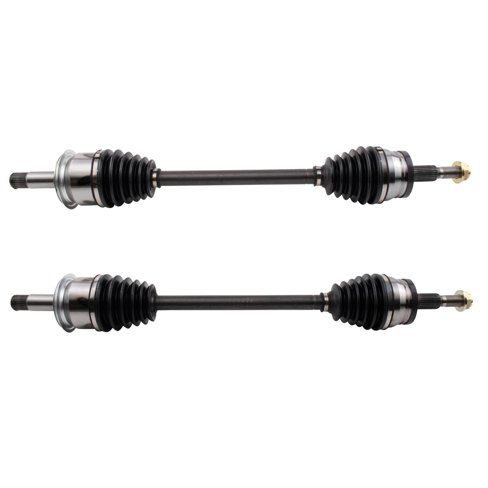 TRQ Rear CV Axle Shaft Assembly Set Compatible with 2005-2008 Chrysler 300 2006-2008 Dodge Charger Magnum