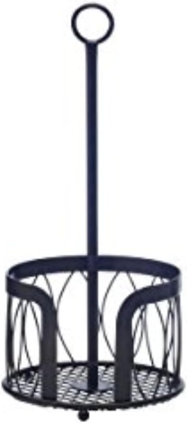 Pfaltzgraff Basics Rustic Farmstand Paper Towel Holder - Black image 2