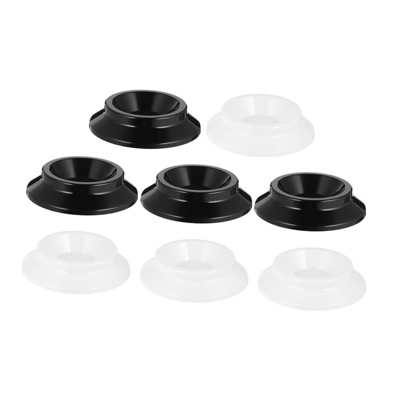 FAVOMOTO 8pcs Anti-skid Piano Leg Mats Piano Leg Pads for Floor Protection Non-slip Caster Cups