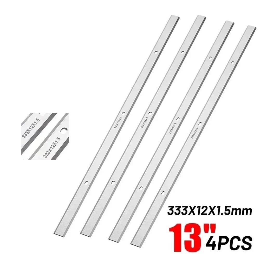4 cuchillas de cepillado de doble filo, herramientas de corte de madera, piezas de maquinaria for cepilladora DH330 DH316