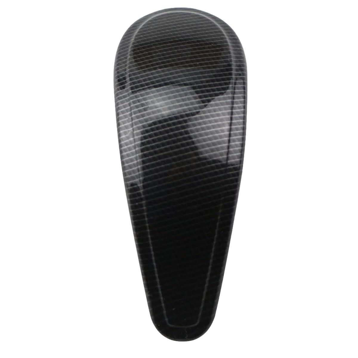 Oulesh Shift Knob Cover for Opel Astra J‌ 2009–2013, Gear shift knob cover interior(carbon fiber)
