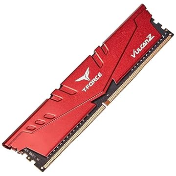 TeamGroup T-Force Vulcan Z 16GB DDR4 3200Mhz Gaming Memory (Red)