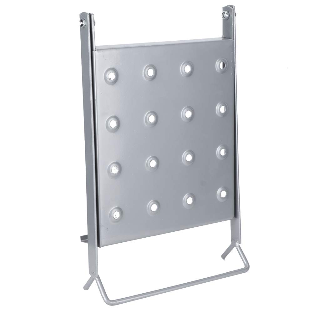 Domary Scala per Carichi Pesanti Supporto da Lavoro Piattaforma Antiscivolo per Accesso Sicuro e stabilità Forniture Edili Capacità di Carico 150 Kg Acciaio Zincato