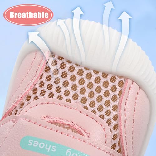MK MATT KEELY Baby Shoes Boy Girl First Walker Shoes Toddler Non-Slip Breathable Mesh Barefoot Sneakers Infant Outdoor Lightweight Tennis Shoes4