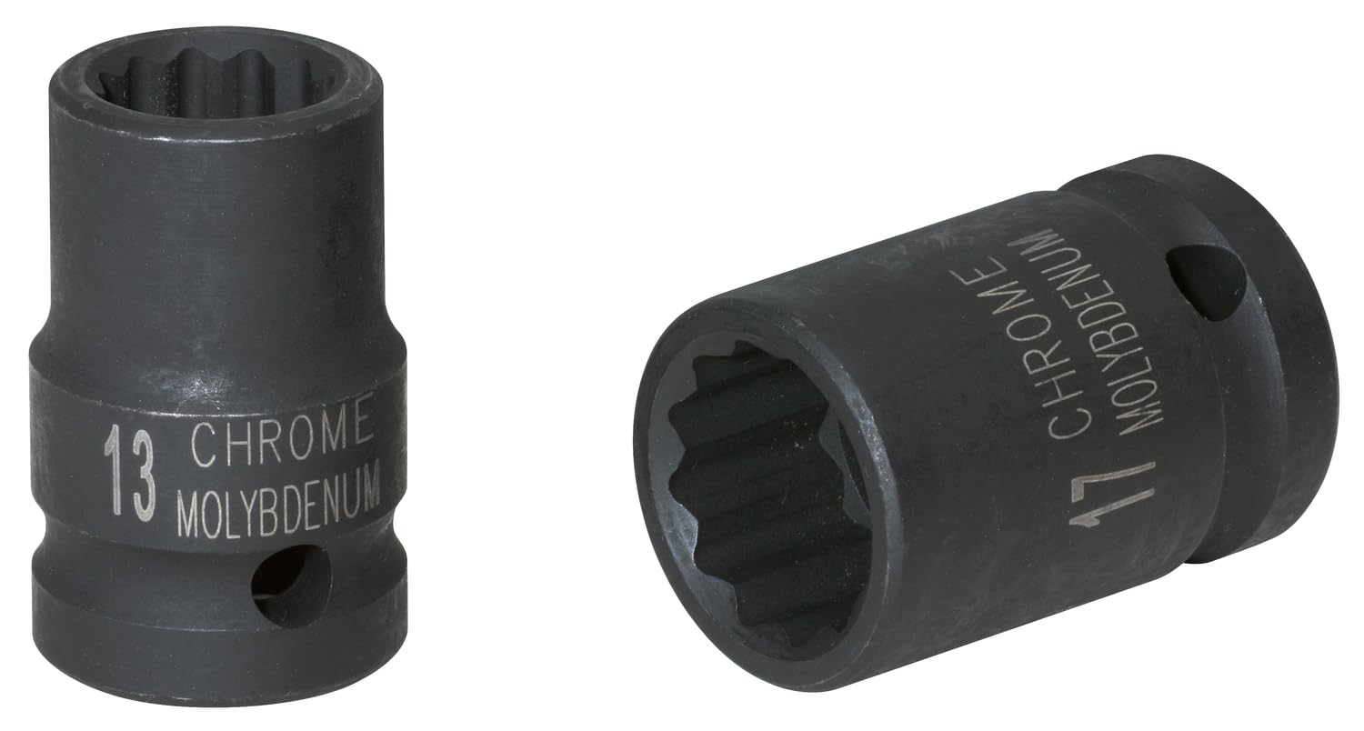 KS TOOLS 515.1563 3/8" Bi hex impact socket, 6mm