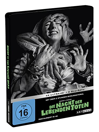 Die Nacht der lebenden Toten – 4K Steelbook (UHD + Blu-ray Disc)