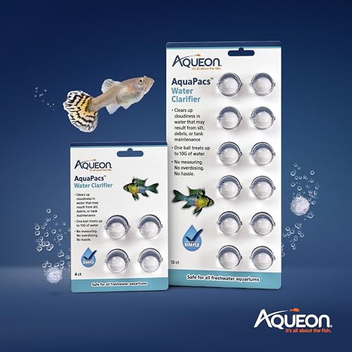 Image of Aqueon AquaPacs Water Clarifier 12 Pack, 10 Gallon