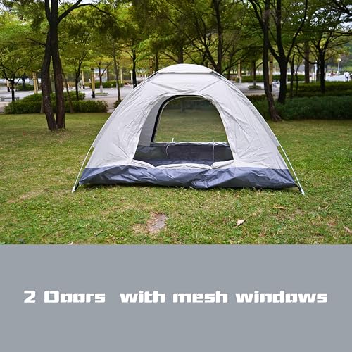 Carpa de Camping Outdoor con Doble Puerta y Protección Impermeable miniatura 6